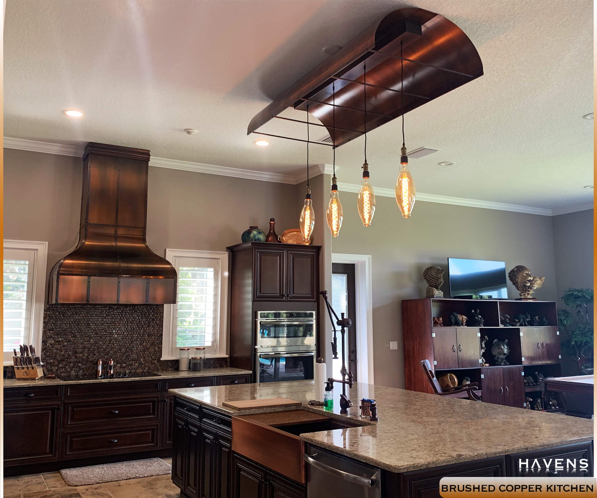 Custom Corner Sink - Stainless - Havens